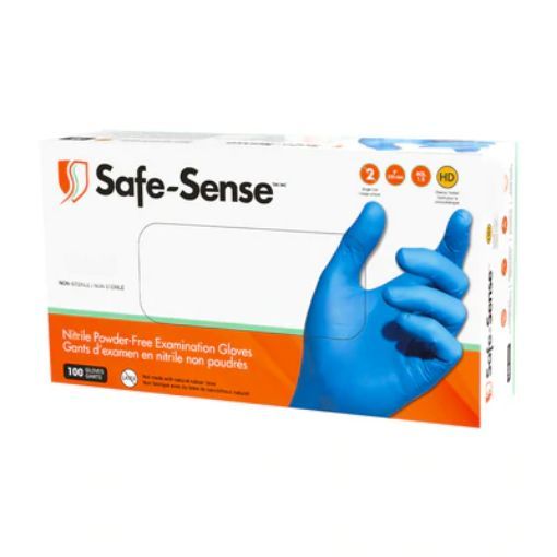 Picture of SAFE-SENSE NITRILE GLOVES -SMALL 100S